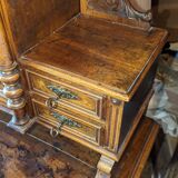 Walnut bleacher desk