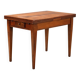 Table ancienne style Directoire en noyer et érable, Italie, XXe siècle