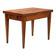 Table ancienne style Directoire en noyer et érable, Italie, XXe siècle