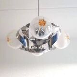 Mazzega Murano Space Age Chandelier 70s