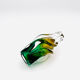 Vase Josef Hospodka - Sommerso - Amber & Emerald Green - Circa 1960
