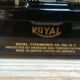 Machine à écrire Royal portable