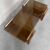 Michel Dumas plexiglass coffee table for Roche Bobois, 1970