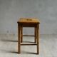 School stool in wood, school furniture Marcel Roy Paris