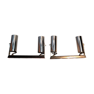 Paire d'appliques modernistes