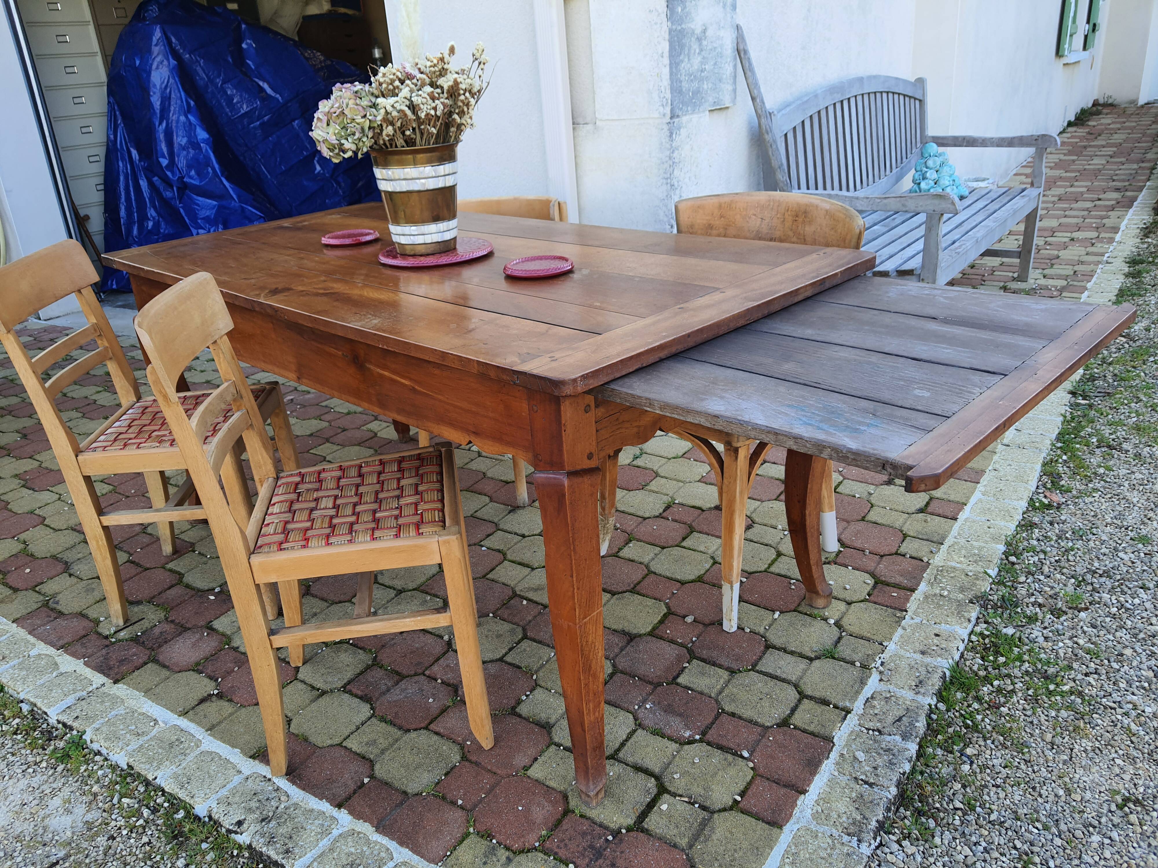Vintage farm table