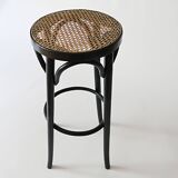 Vintage design bistro high stool from the 70s 1970 bauhaus