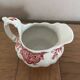 Charmant Pot à Lait Rouge Grenat – Ridgeway Staffordshire England Wind