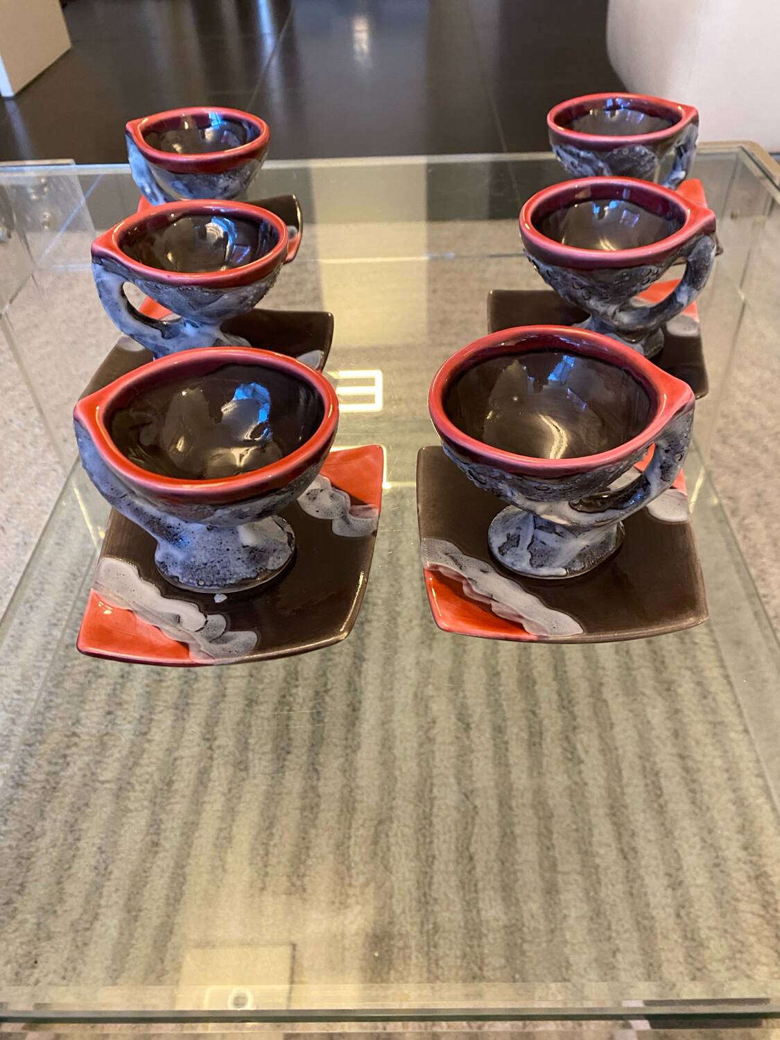 Vallauris 12-piece coffee set