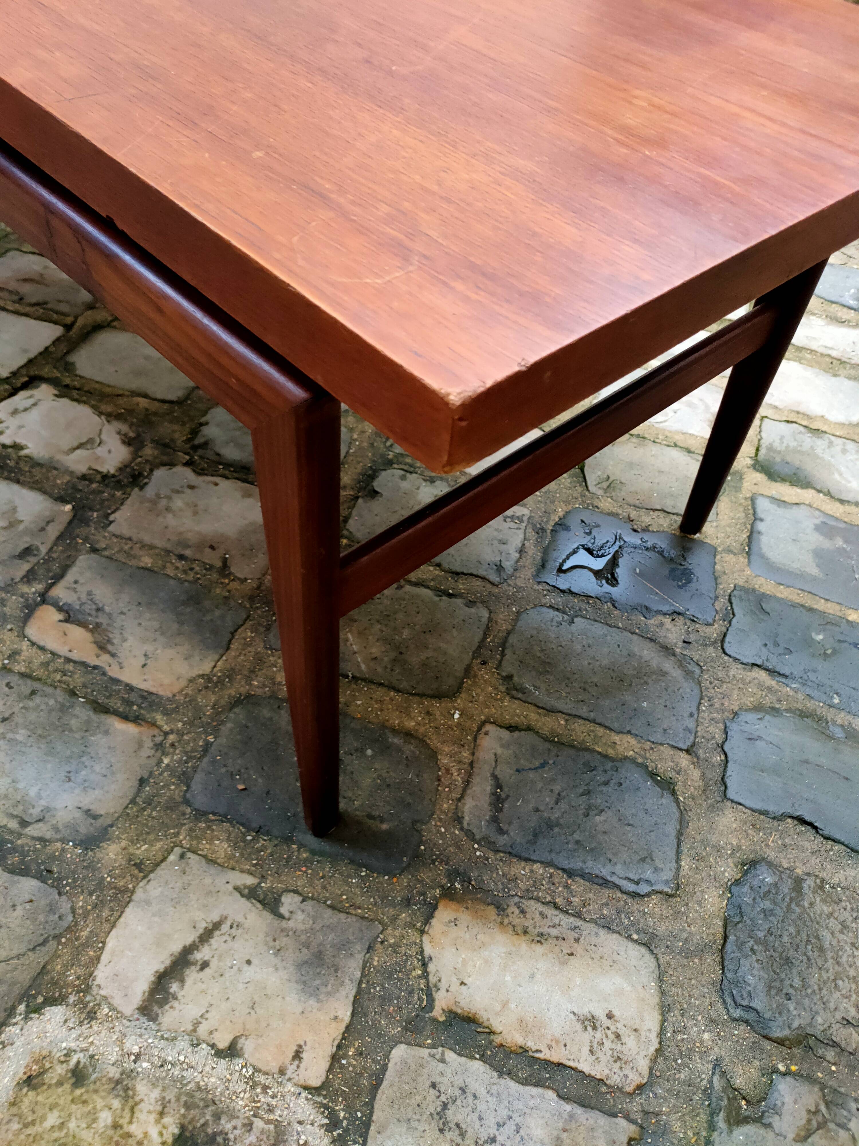 Vintage teak coffee table