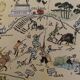 Old illustrated map of Orleans Berry - JP Pinchon