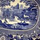 English porcelain dish
