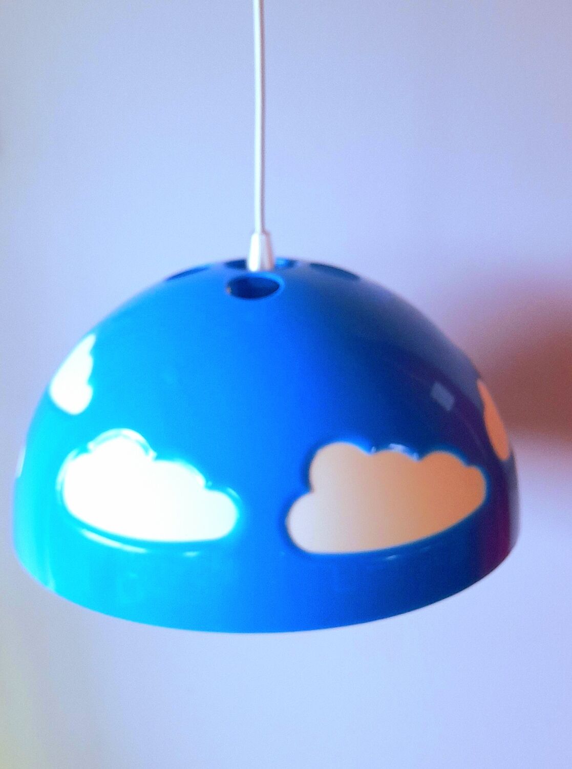 Blue Skojig cloud suspension