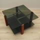 Glass table, Italian design, 1970s, production: Italy