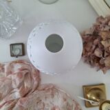 White porcelain egg vase