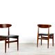 Set Of 6 Vintage Midcentury Danish Teak Chairs. Delivery. Modern /
