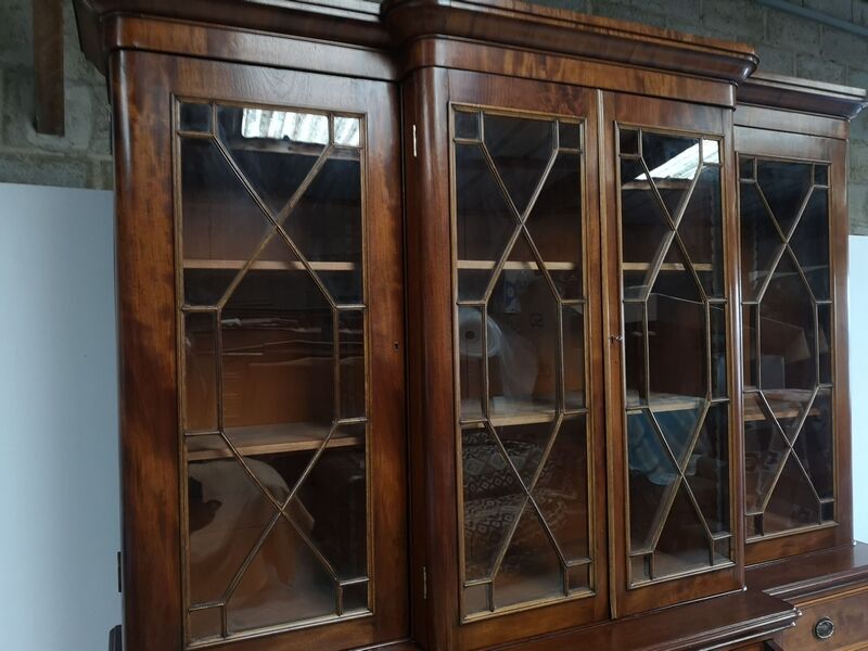 Library English secretary mahogany