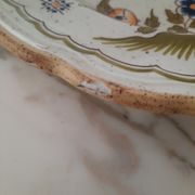 Decorative plate - Vieux Moustier