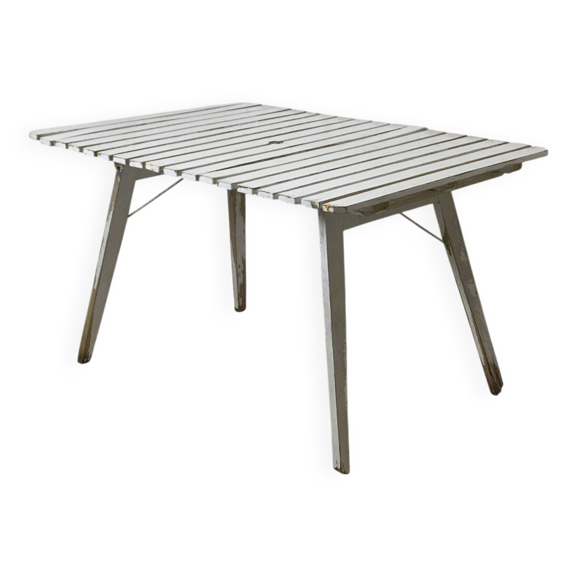 Vintage 1960s folding garden table