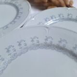 Limoges porcelain flat plates
