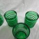 Set of 6 vintage glasses and a carafe