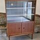 Small MDK display case / teak veneer bookcase 1960 Scandinavian design