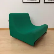 Modular green Orbis sofa ensemble by Luigi Colani for COR, Germany, 1970, set of 8
