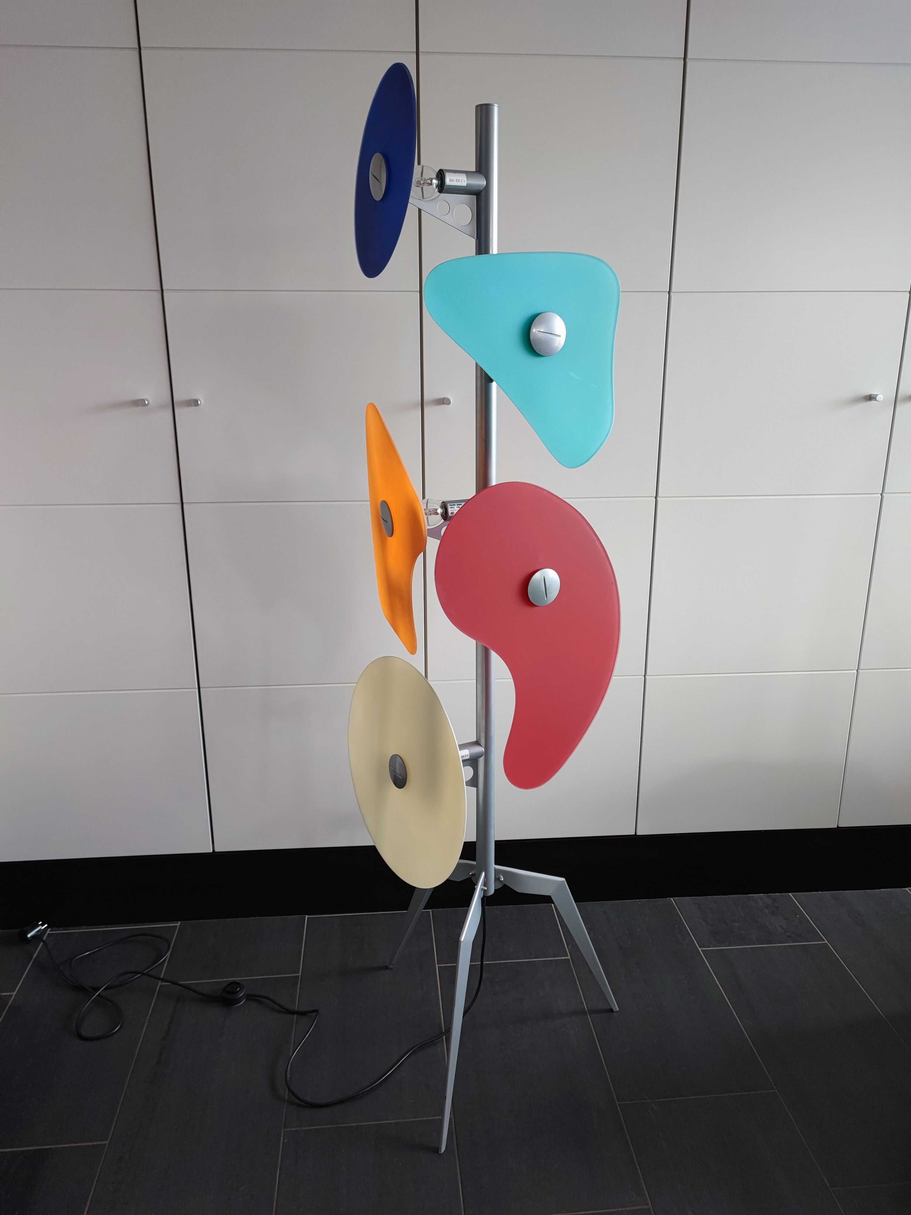 L'Orbital floor lamp by Ferruccio Laviani