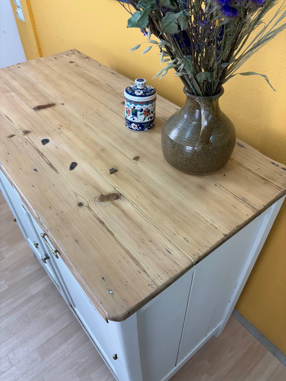 Antique wooden sideboard