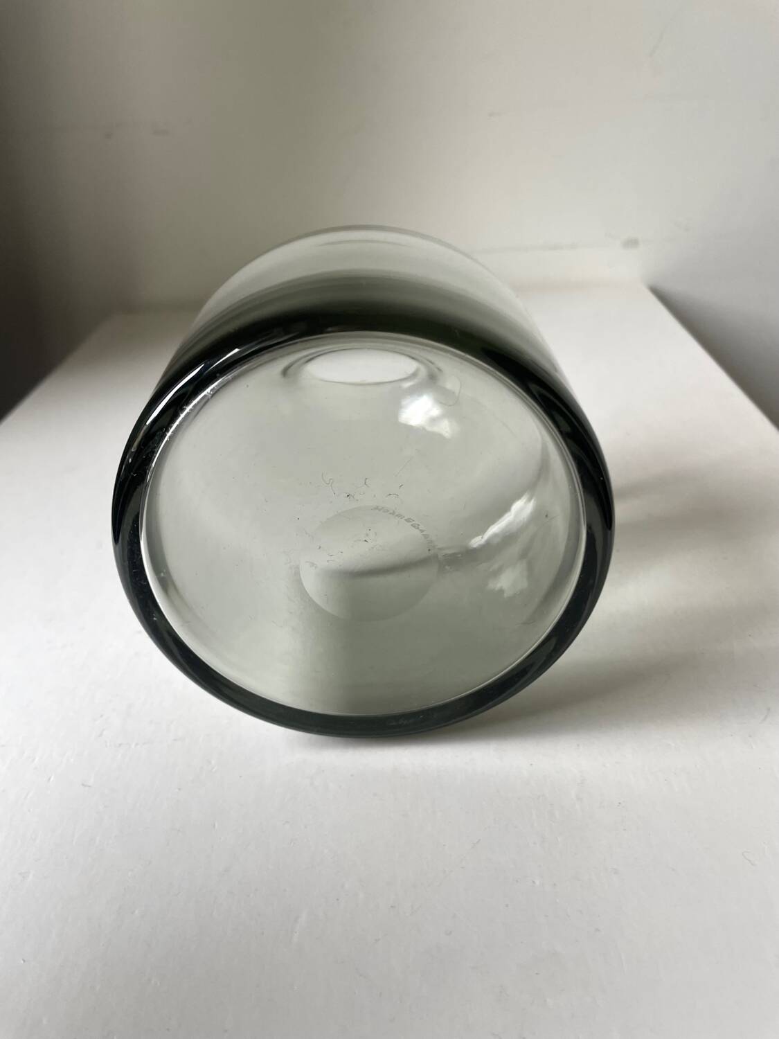 Holmegaard Vase designed by Per Lutken Denmark 1960's