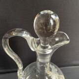 Buire (ewer) blown and engraved crystal – XXth century