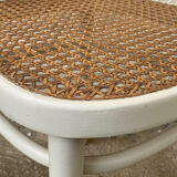 Caned bistro chair