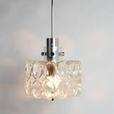 Glass pendant lamp, 1970s
