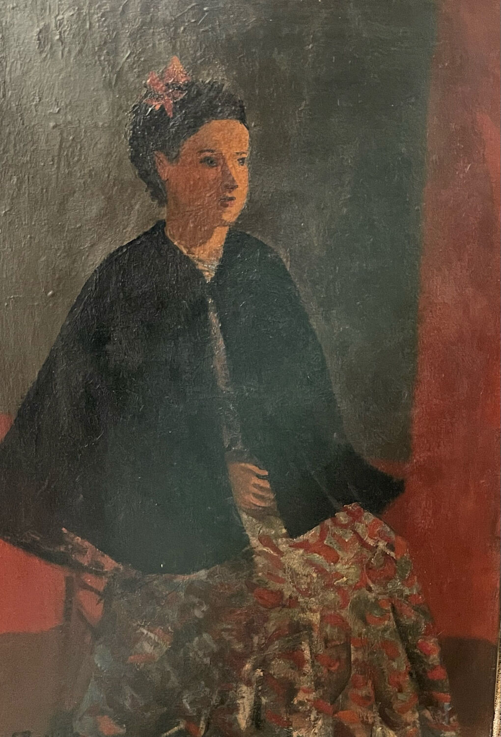 Tableau femme assise