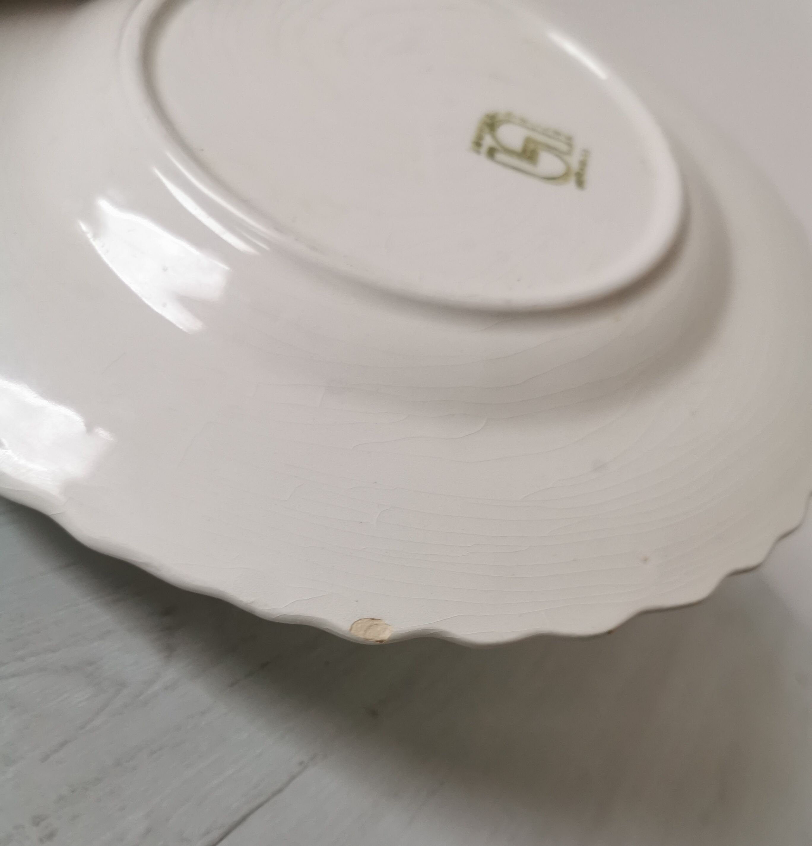 Sarreguemines Cavaillon fruit plates