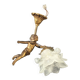 Bronze cherub chandelier