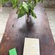 Table basse brutaliste artisanale 1950