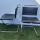 Pair of MR 10 chairs with Mies Van der Rohe laces, Knoll International