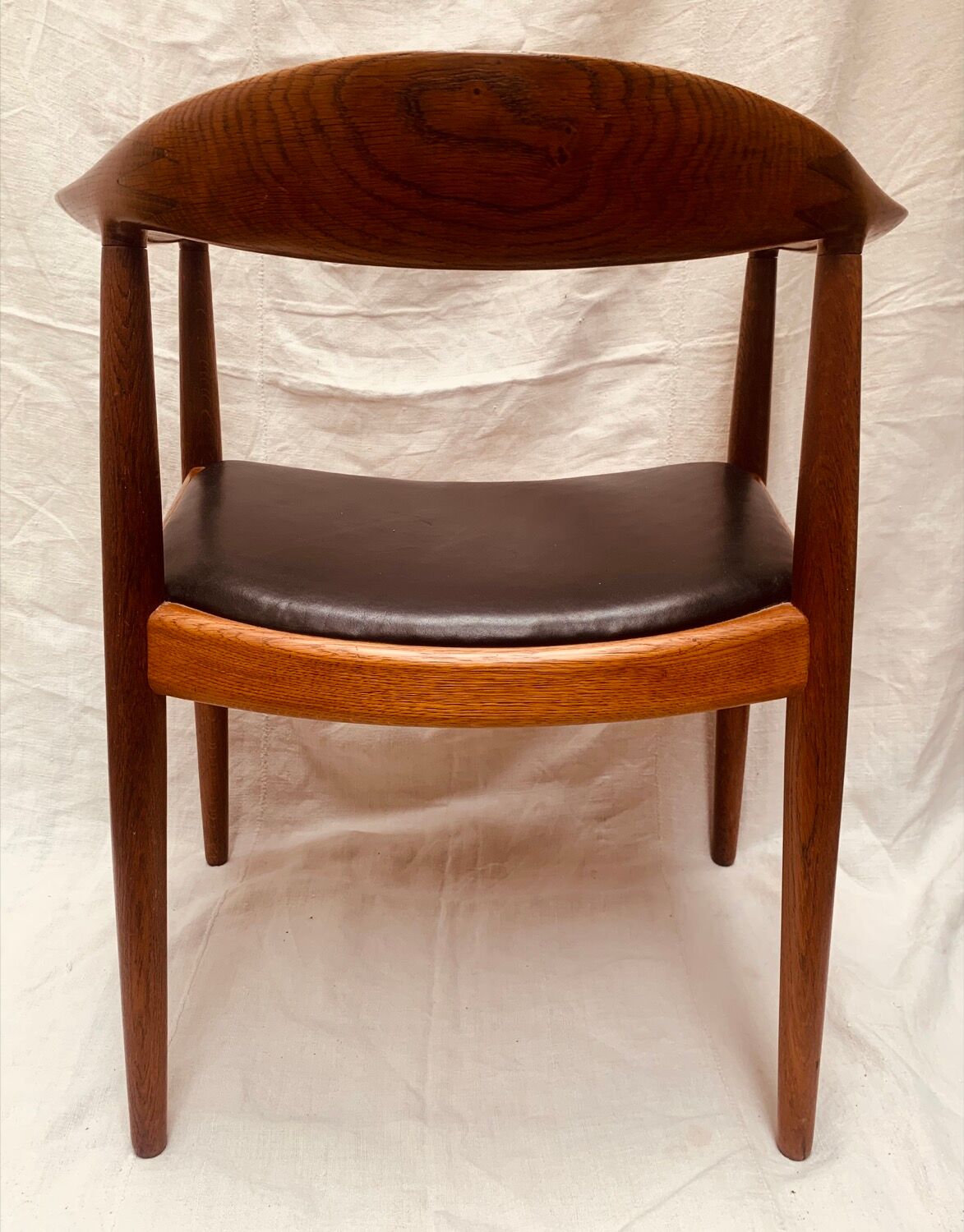 1950s Danish Hans Wegner Oak Model 503 Armchair
