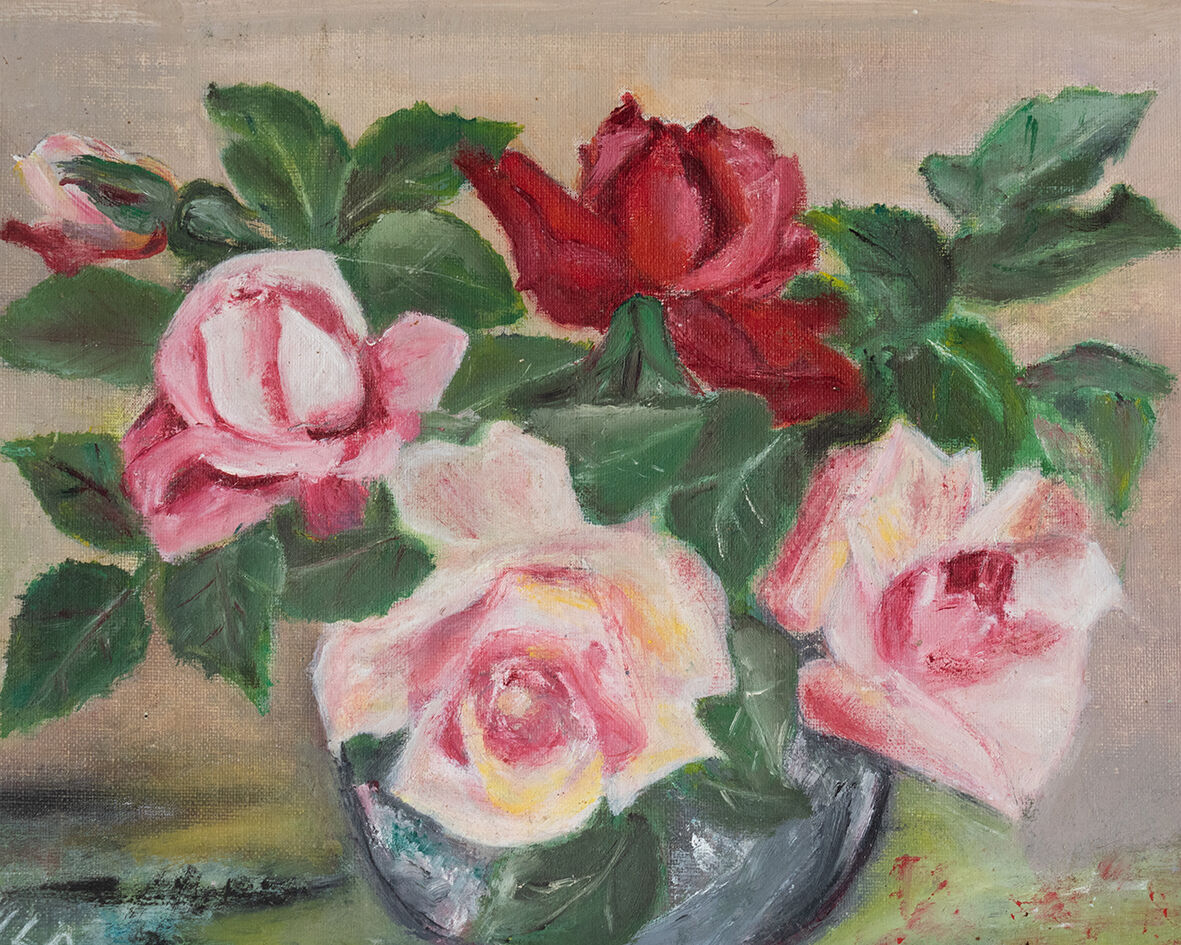 Painting "bouquet of roses"