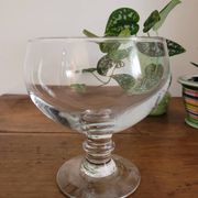 Grande coupe en verre