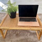 Table basse en rotin