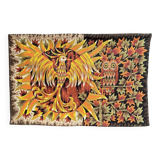 Tapisserie à l'oiseau par A. Cornic, XXe s.