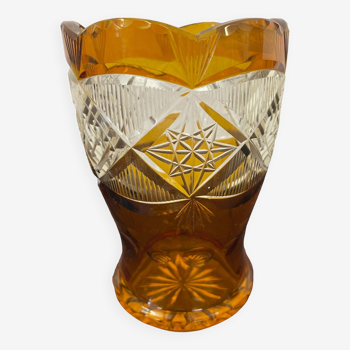 Vase en cristal de bohème ref 360.011