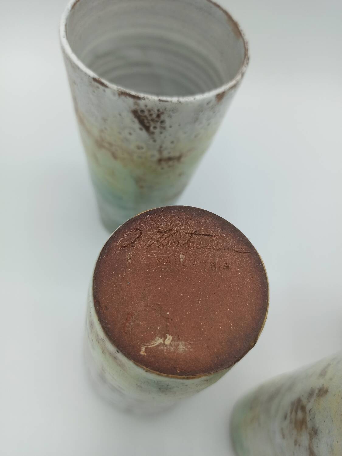 Vintage ceramic cups - Alexandre Kostanda - Vallauris