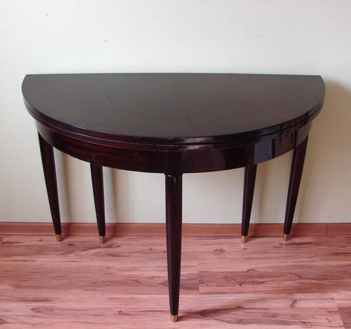 Table, console de style Empire, années 1950