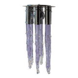 1970s Murano Iridescent Glass Ceiling Chandelier