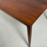 Danish midcentury palisander coffee table by Haslev, 1960s