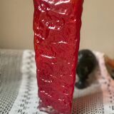 Red vase
