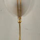Vintage lamp in brass and frosted glass 70s-80s